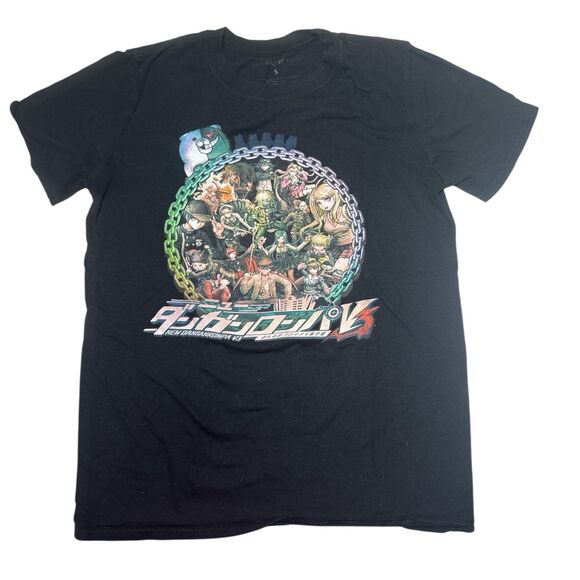 Danganronpa V3: Killing Harmony Anime Men’s Sz S  Black Tee For Fans By Fan - Picture 1 of 4